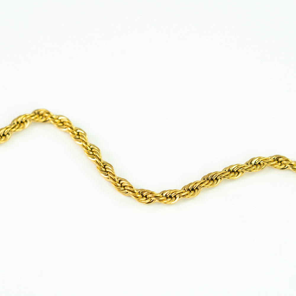 COLLIER ROPE - 18K - 3mm